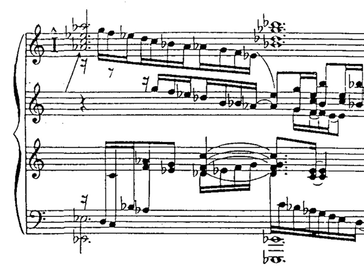 Figure 2a shows one of the themes from Cadenza I in Urtext edition by Sorabji.